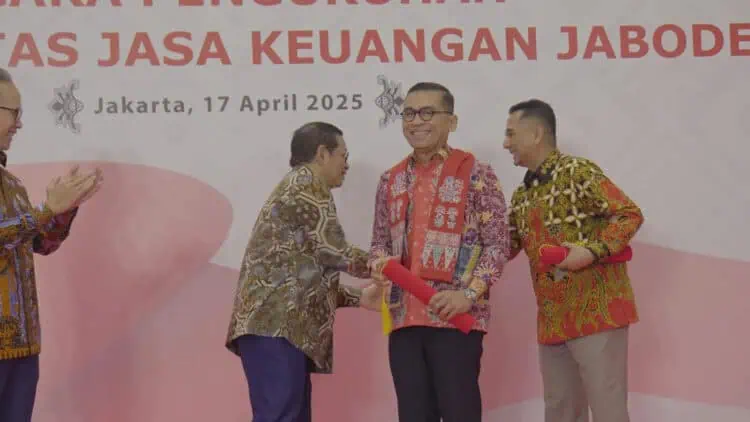 Kepala Otoritas Jasa Keuangan Jabodebek Baru Resmi Dikukuhkan