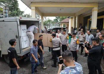 Wakapolda Banten Tinjau Kesiapan Keamanan Jelang PSU Pilkada Kabupaten Serang