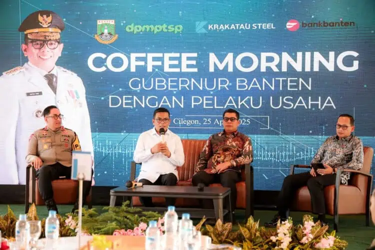 Serap Aspirasi Pelaku Usaha, Andra Gelar Coffe Morning