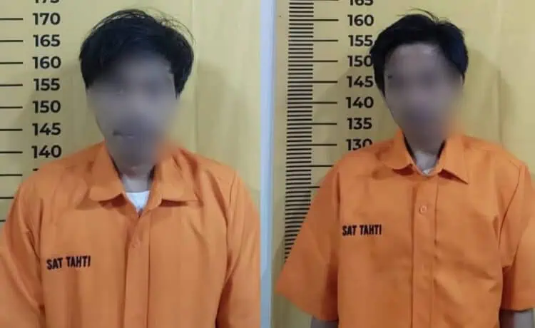 Edarkan Sabu di Kecamatan Pinang, Dua Pria Ditangkap