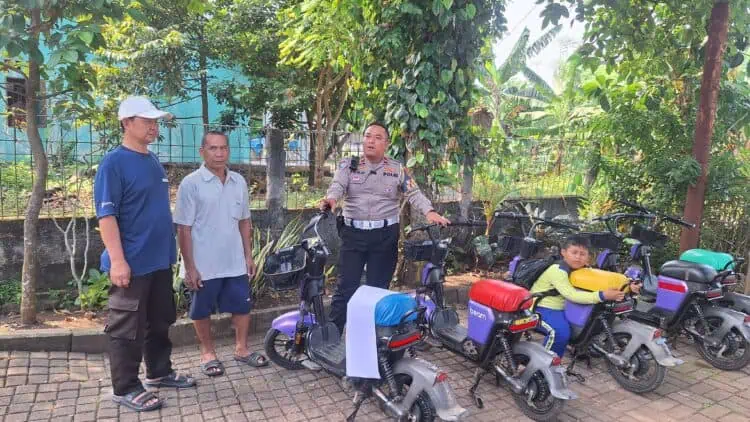 Polres Tangsel Larang Penggunaan Sepeda Listrik di Jalan Raya