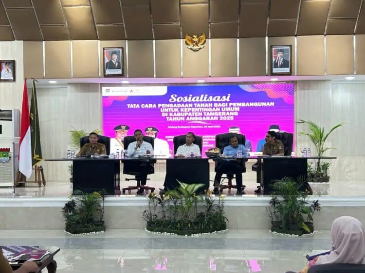 Pemkab Tangerang Ingatkan Pengadaan Tanah untuk Kepentingan Umum Harus Sesuai Aturan