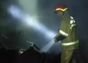 3 Ruko di Jatiuwung Kota Tangerang Hangus Terbakar