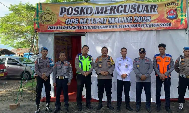 Kemenko Polkam RI Tinjau Pospam Arus Balik Lebaran dan Wisata Pantai di Banten