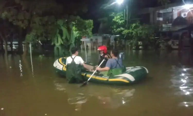 Hujan Rendam Sejumlah Wilayah di Kota Tangerang