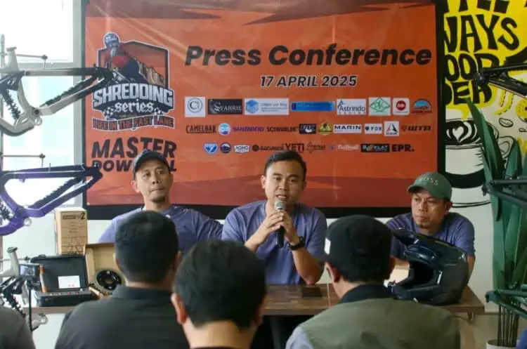 Geliatkan Sepeda Gunung, MTB Shredding Together Gelar Shredding Series Master Downhill 2025