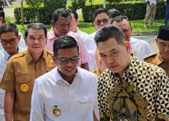 Gubernur Andra Soni Serap Aspirasi Pelaku Usaha Agung Intiland