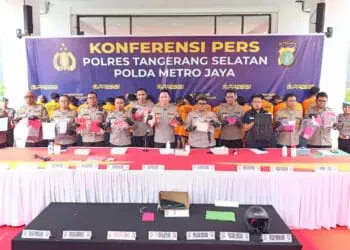Polres Tangsel Ungkap Kasus Curanmor dan Begal Bersenpi, 23 Pelaku Dibekuk
