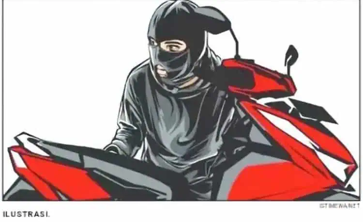 Kepergok Mencuri di Kelurahan Kadu Agung, Seorang Pria Dihajar Massa