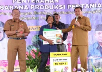 Petani Semangka di Kecamatan Mauk dan Kemiri Dapat Bantuan