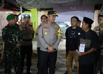 Kapolda Banten Tinjau Kesiapan TPS Jelang Pemungutan Suara Ulang