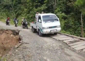 Akses Pangarangan-Cibeber Lebak Nyaris Putus
