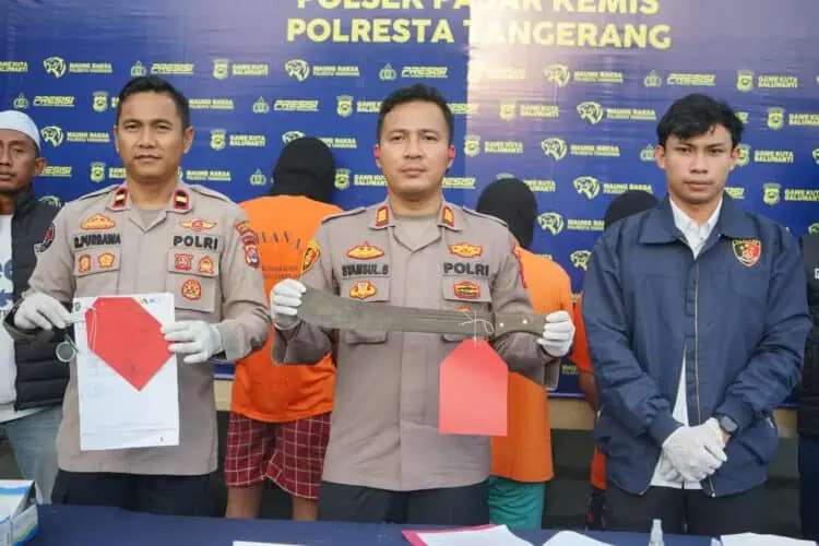 3 Pemuda Begal Pemotor di Kabupaten Tangerang, Duitnya Buat Foya-foya