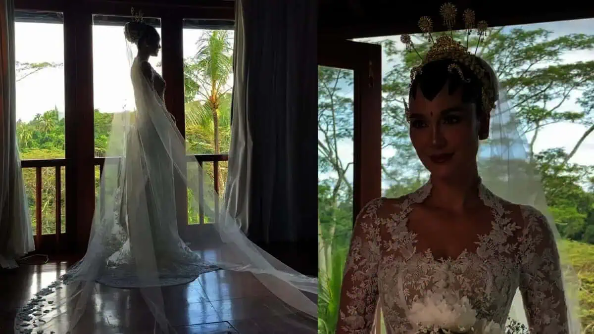 Tampil Cantik di Hari Pernikahannya, Luna Maya Kenakan Gaun Rancangan Eddy Betty Tampil Cantik di Hari Pernikahannya, Luna Maya Kenakan Gaun Rancangan Eddy Betty