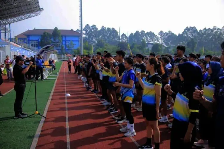 Diikuti 1.110 Atlet Kota Tangerang, Sachrudin-Maryono Buka Tes Fisik