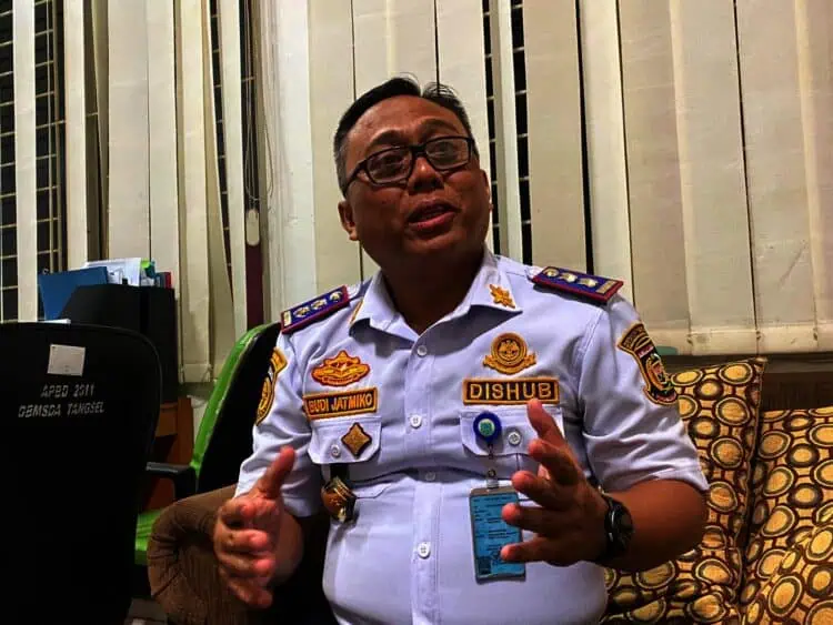 Truk ODOL Berkeliaran Tak Kenal Waktu, Dishub Tangsel Perketat Pengawasan di Exit Tol