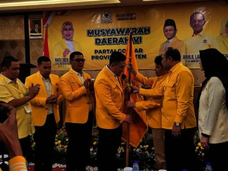 Terpilih Aklamasi, Andika Hazrumy Pimpin Golkar Banten Gantikan Tatu