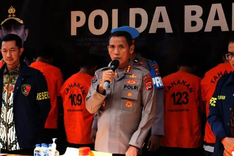 Ditreskrimum Polda Banten Tangkap 11 Pelaku Aksi Premanisme