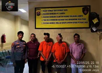 Gelapkan Mobil, Dua Pria Ditangkap Personel Ditreskrimum Polda Banten