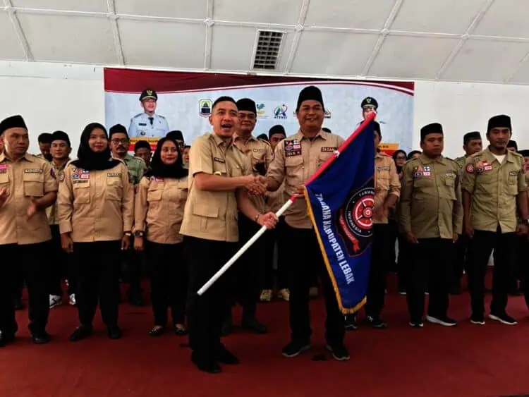 Pengurus Tagana 2025-20230 Dilantik, Begini Pesan Bupati Lebak