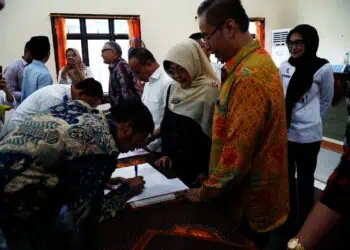 143 Kopdes di Pandeglang Tandatangani Akta Notaris, Dewi: Ini untuk Kepentingan Masyarakat
