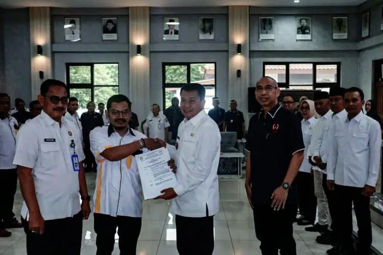 KONI Kabupaten Tangerang Lantik 29 Koordinator Olahraga Kecamatan