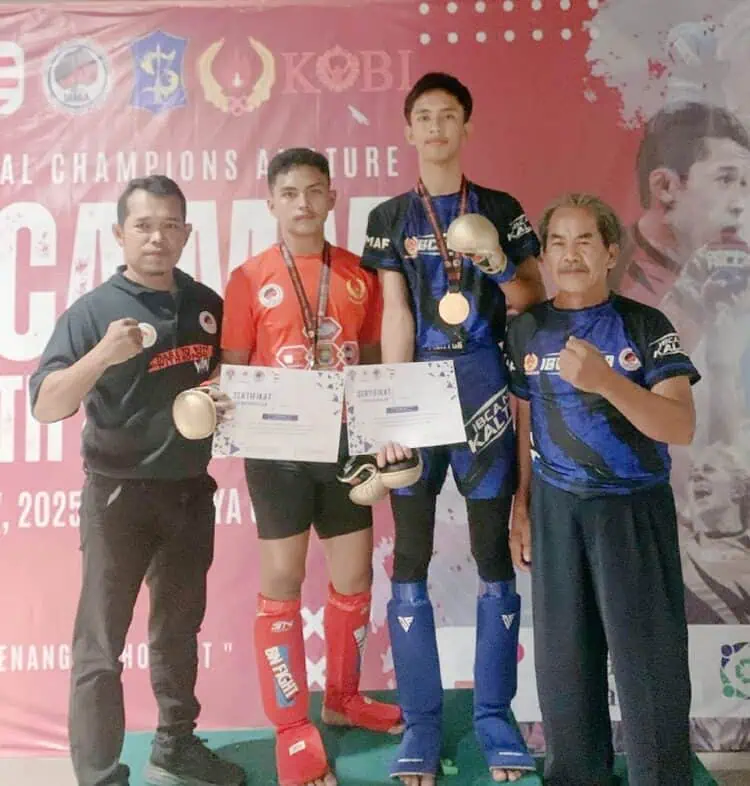Atlet IBCA MMA Kota Tangerang Raih 3 Medali Emas Kejurnas 2025
