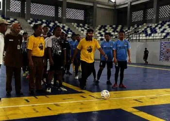 32 Tim Bertanding dalam Ajang Turnamen Futsal Kapolres Cup 2025