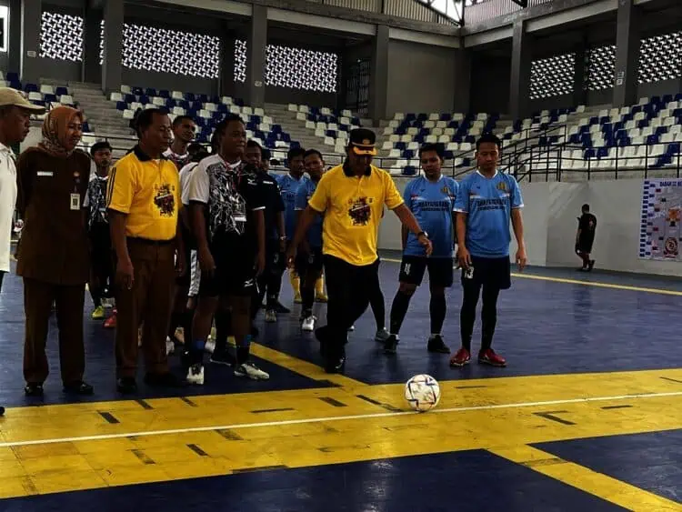 32 Tim Bertanding dalam Ajang Turnamen Futsal Kapolres Cup 2025