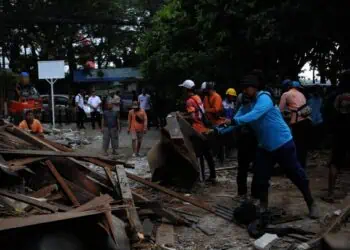 Pemkot Tangerang Bongkar Bekas Pasar Pisang Babakan