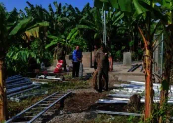 Pembangunan Tower BTS di Buaran Indah Disetop Satpol PP Kota Tangerang