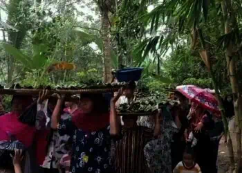 Mensyukuri Hasil Panen Melimpah Lewat Sedekah Bumi di Lebak