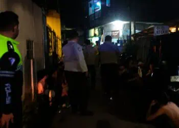 28 Remaja Bawa Miras dan Bom Molotov Ditangkap di Jalan Raya Puspiptek
