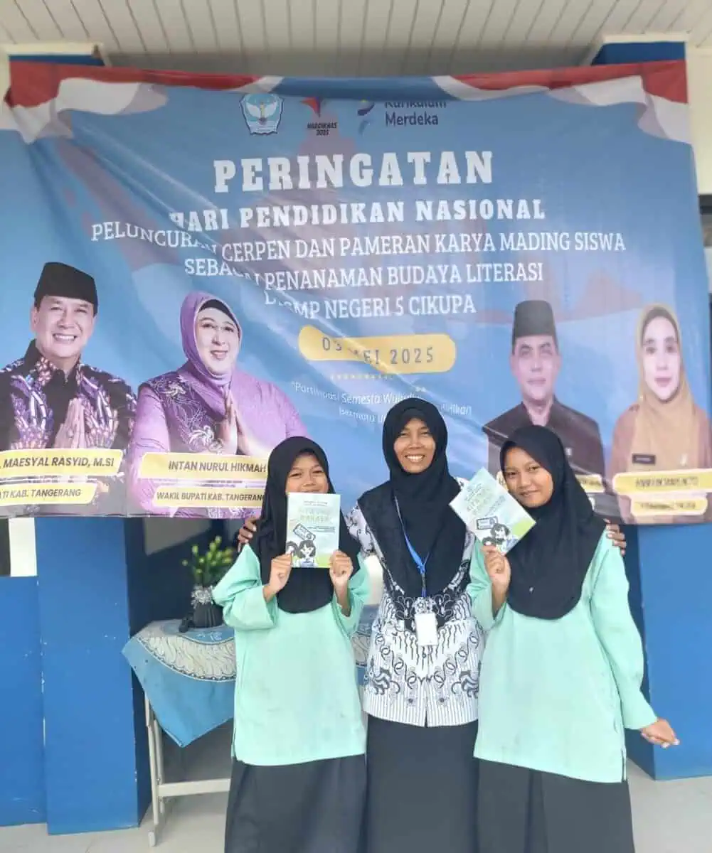 SMPN 5 Cikupa Luncurkan Cerpen Siswa SMPN 5 Cikupa Luncurkan Cerpen Siswa