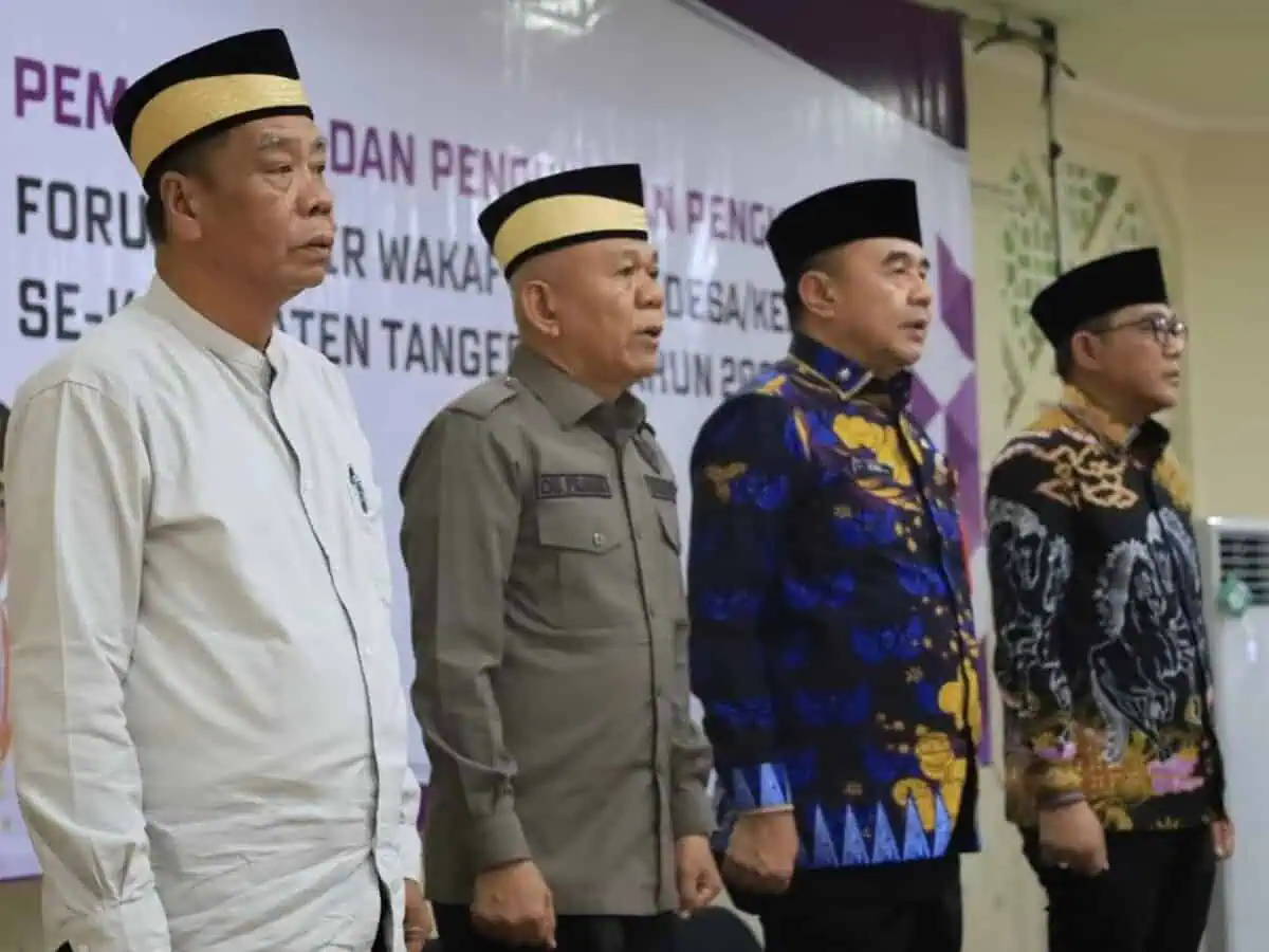 Forum Nadzir Wakaf Kabupaten Tangerang Dikukuhkan, Pertama di Indonesia Forum Nadzir Wakaf Kabupaten Tangerang Dikukuhkan, Pertama di Indonesia