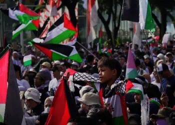 Stop Genosida! Aksi Bela Palestina dari Jakarta