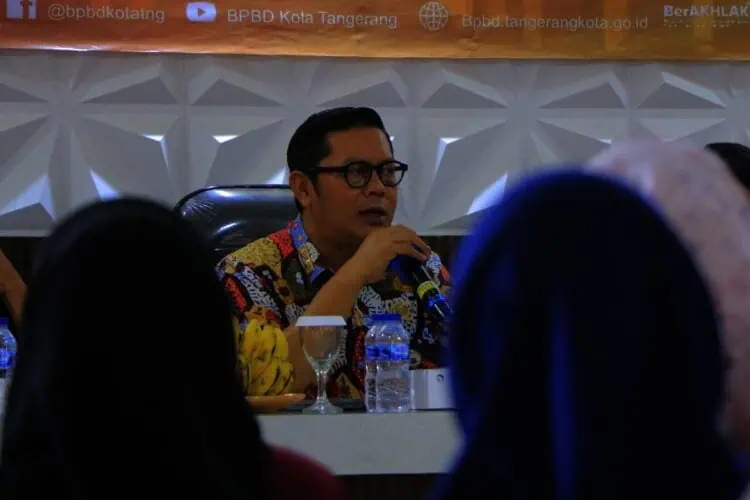 Maryono Sebut Masyarakat Jadi Bagian Utama Mengenali Risiko dan Respons Cepat Bencana di Kota Tangerang