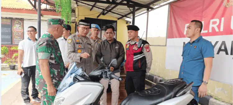 Hilang Dicuri Saat Berjualan di Ciputat Timur, Sepeda Motor Penjual Gorengan Dikembalikan