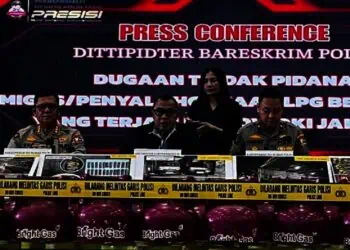 Sindikat Pengoplos LPG Bersubsidi Dibekuk, Kerugian Rp16,8 Miliar