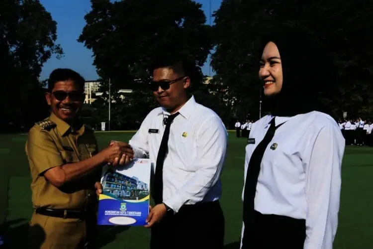 Dilantik Sachrudin Jadi PPPK Kota Tangerang, Senyum Pegawai Merekah