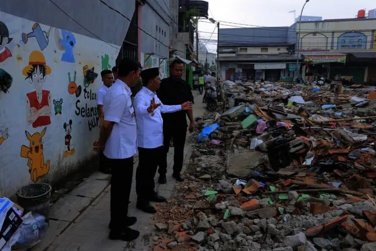 Bakal Jadi Ruang Terbuka Hijau, Sachrudin Juga Dengar Warga Ingin Dibuatkan Jalan di Lahan Bekas Pasar Pisang
