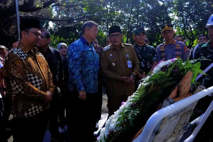 Hadiri Peristiwa Lengkong, Hashim Djojohadikusumo Sebut TMP Taruna Tempat Edukasi Sejarah