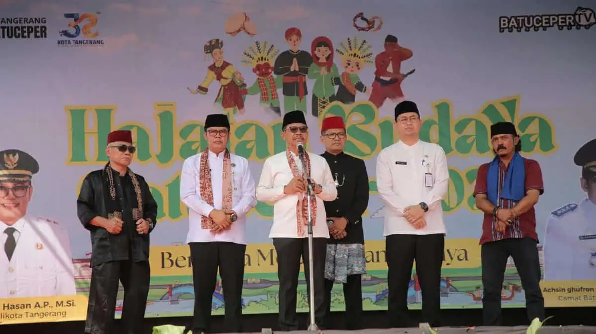 Lestarikan Kesenian Tradisional, Pembukaan Hajatan Budaya Batuceper Kota Tangerang Berjalan Meriah Lestarikan Kesenian Tradisional, Pembukaan Hajatan Budaya Batuceper Kota Tangerang Berjalan Meriah