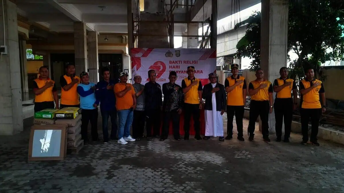 Polres Metro Tangerang Kota Gelar Bakti Religi Serentak Sambut Hari Bhayangkara ke-79