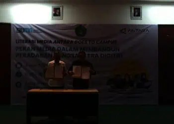 Hari Kedua Kegiatan TJSL, LKBN Antara dan UNIS Tangerang Teken MoU Tri Dharma Perguruan Tinggi