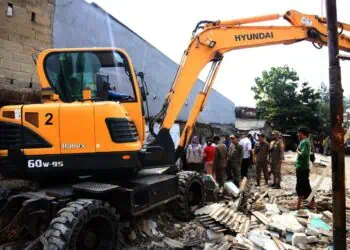 Bangli di Kawasan Perumahan Aster Cibodas Kota Tangerang Ditertibkan