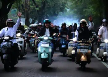 Scooteris Sarungan Meriahkan Festival Al-A’zhom Kota Tangerang 2025