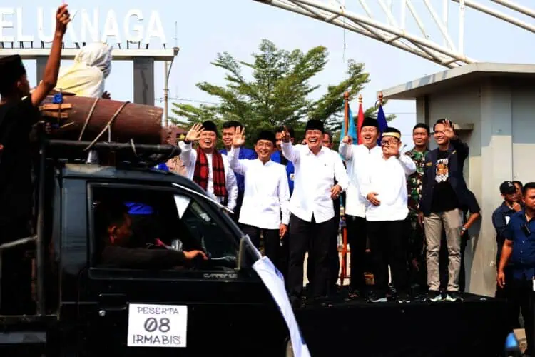 Karnaval Festival Tabuh Bedug Ke-34 Kecamatan Teluknaga Meriah