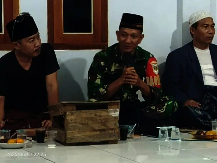 Hadiri Forum Silaturahmi Pemuda di Rajeg, Babinsa Ajak Jauhi Narkoba dan Giat Berkarya