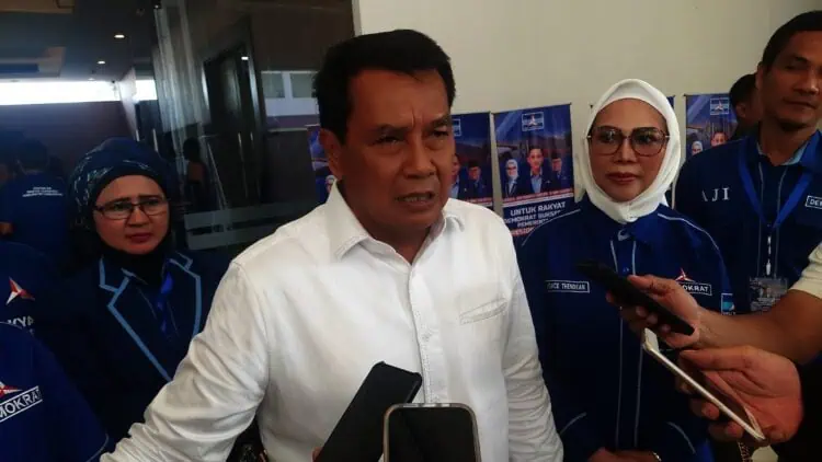 Hadiri Rakercab II DPC Demokrat, Bupati Tangerang: Semua Parpol Mitra Strategis Daerah